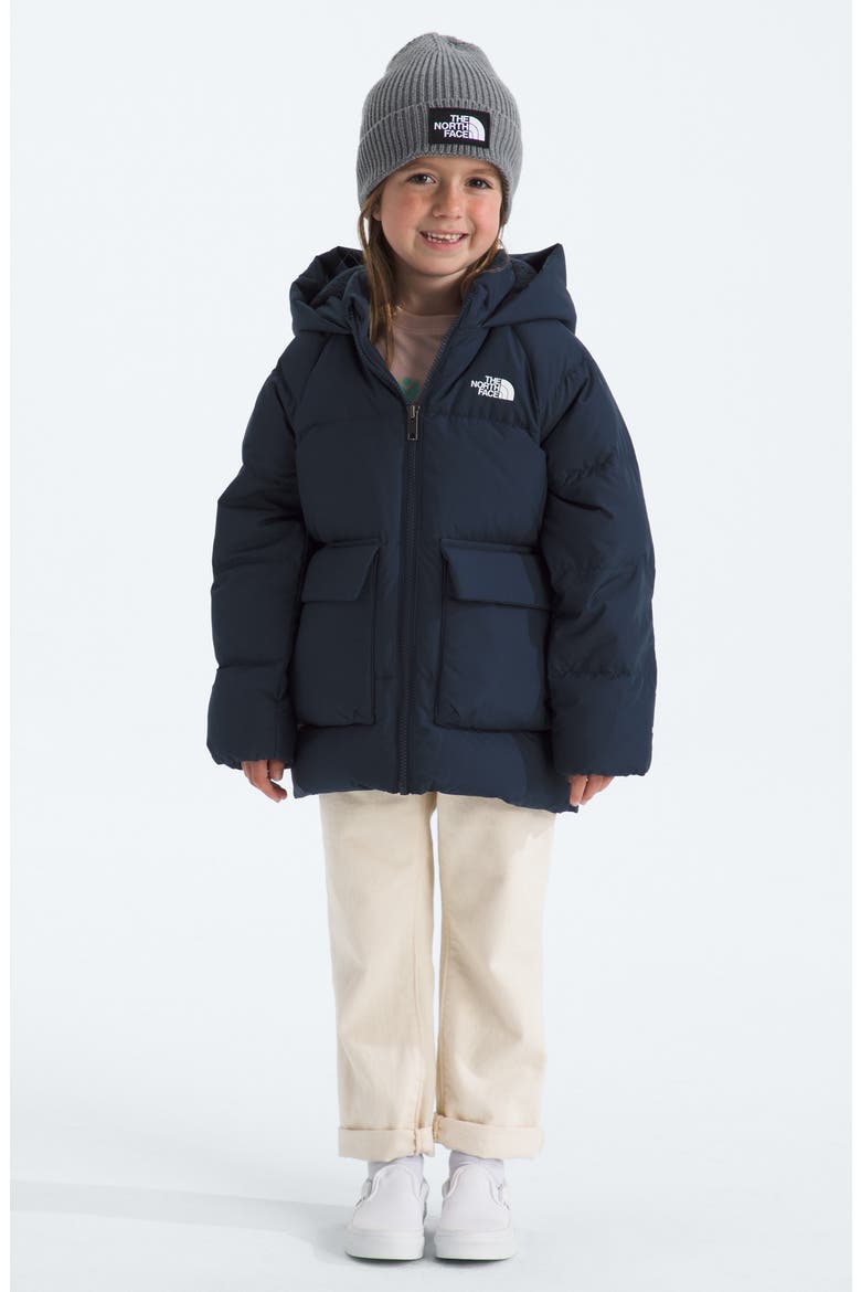 Kids' North Down Fleece Lined Short Parka, Main, color, SUMMIT NAVY SUMMIT N