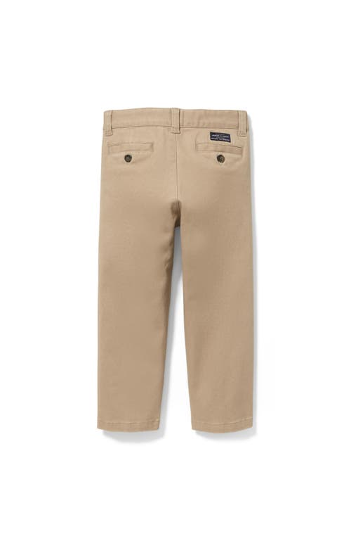 Janie And Jack The Perfect Twill Pant In Nude