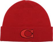 COACH Varsity C Cuff Beanie