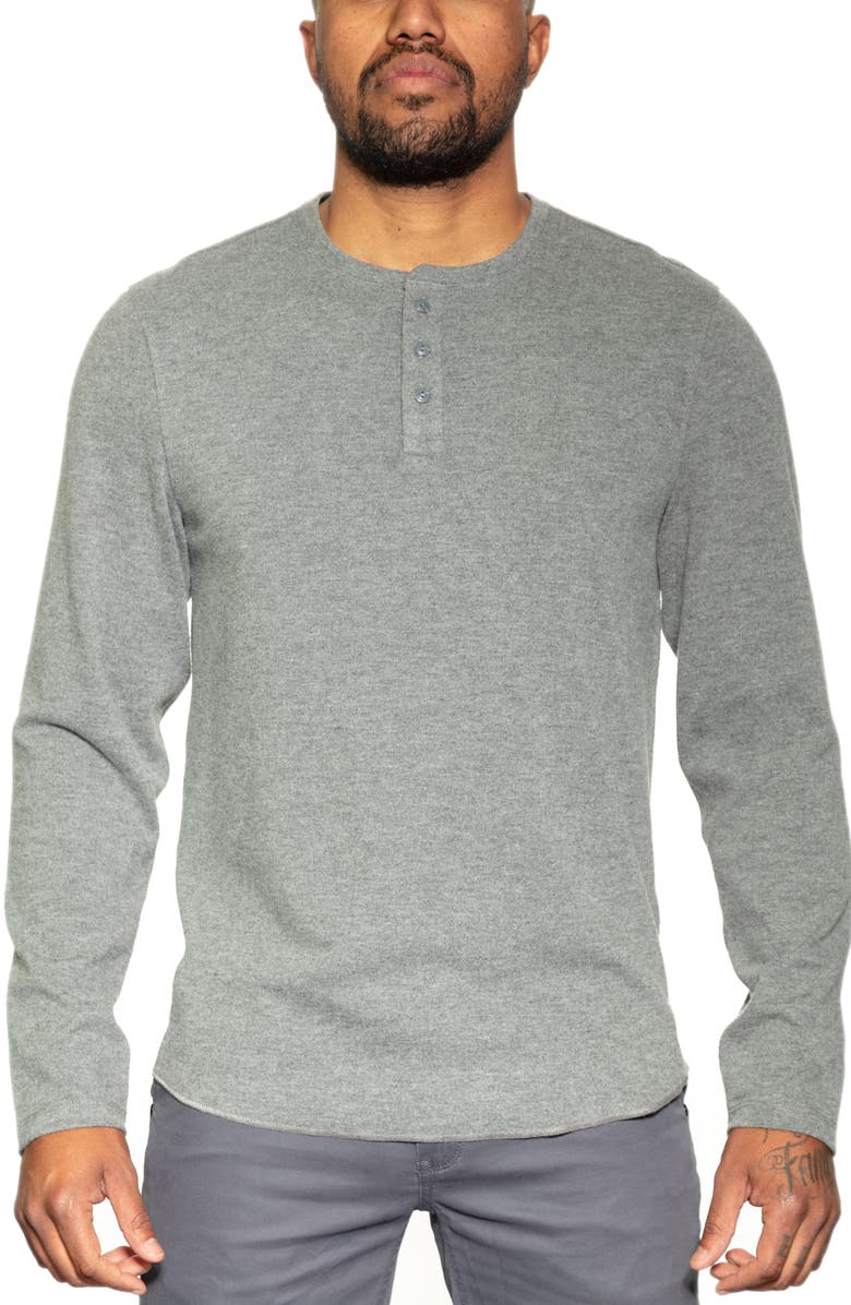 Fundamental Coast Andy Long Sleeve Henley Shirt, Main, color,
