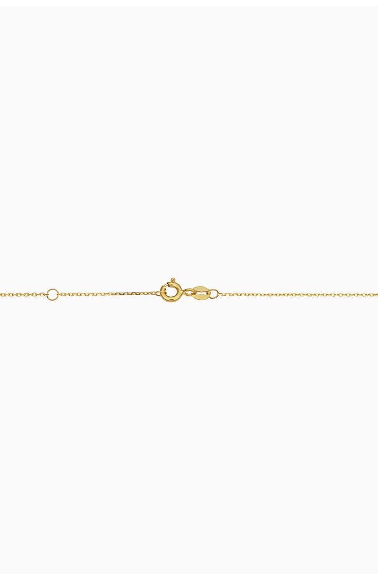Oradina 14K Yellow Gold Brooklyn Bar Station Necklace, Alternate, color, 