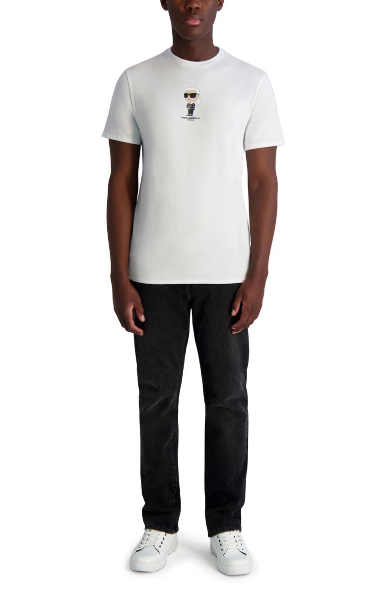 KARL LAGERFELD PARIS Small Karl Graphic T-Shirt, Alternate, color,