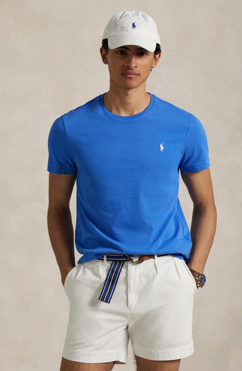 Polo Ralph Lauren Classic Fit Jersey Crewneck T-Shirt, Alternate, color, 