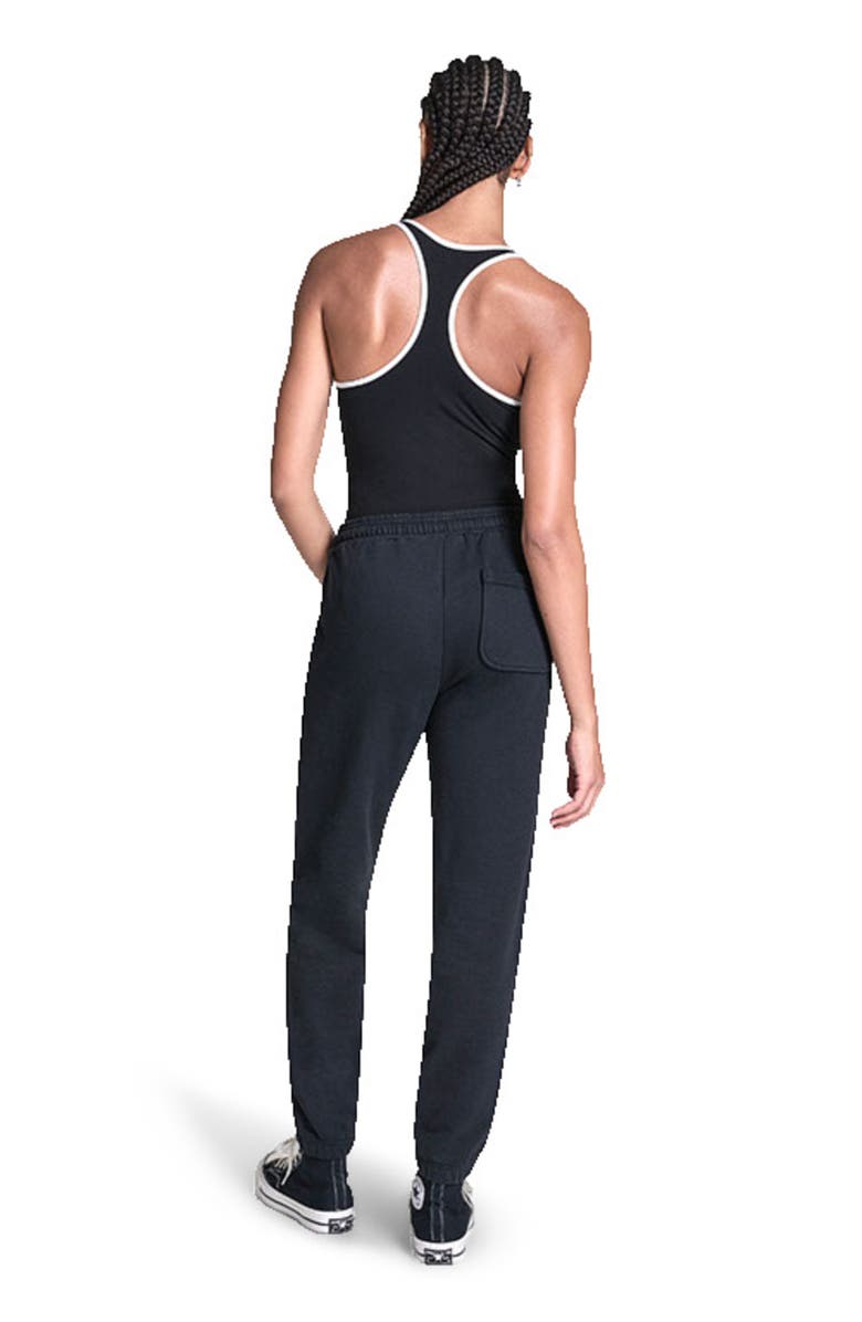 Converse Jersey Bodysuit, Alternate, color, Converse Black