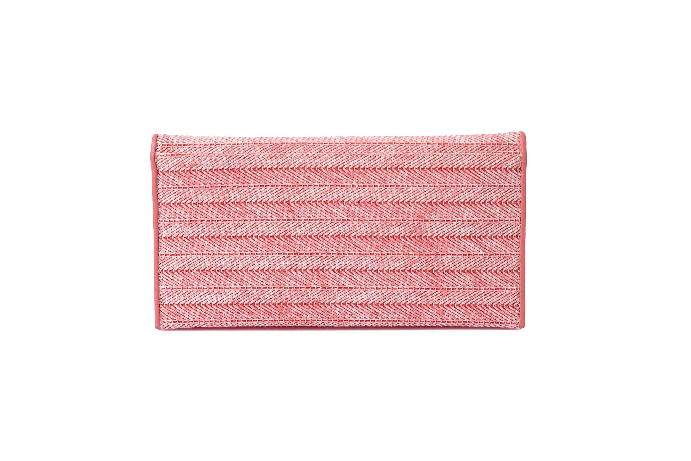 The Eloise Clutch, Alternate, color, Coral