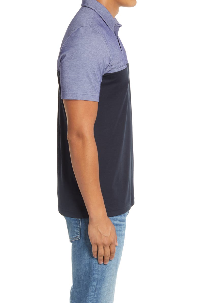 TravisMathew Old Fashioned Colorblock Piqué Polo, Alternate, color, 