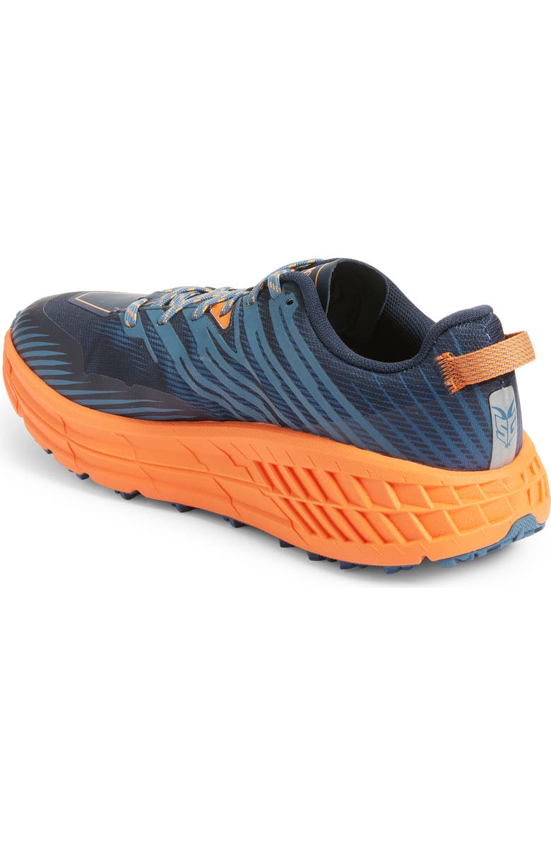 HOKA Speedgoat 4 Trail Running Shoe, Alternate, color,