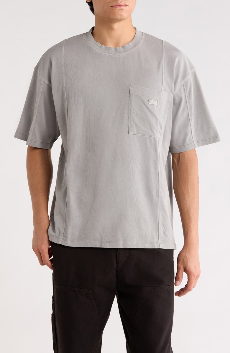 HUGO Boxy Pocket Tee, Main, color, Black