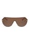 Angled Iconic Shield Sunglasses