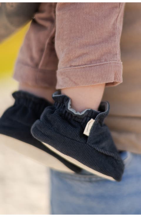 Organic Cotton Corduroy Bootie