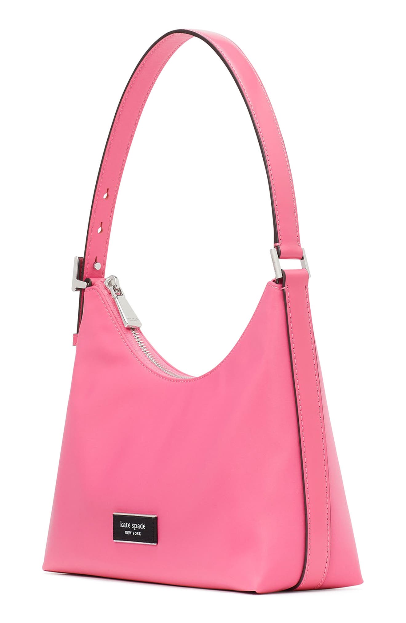 small sam icon shoulder bag, Alternate, color, PINK CLOUD