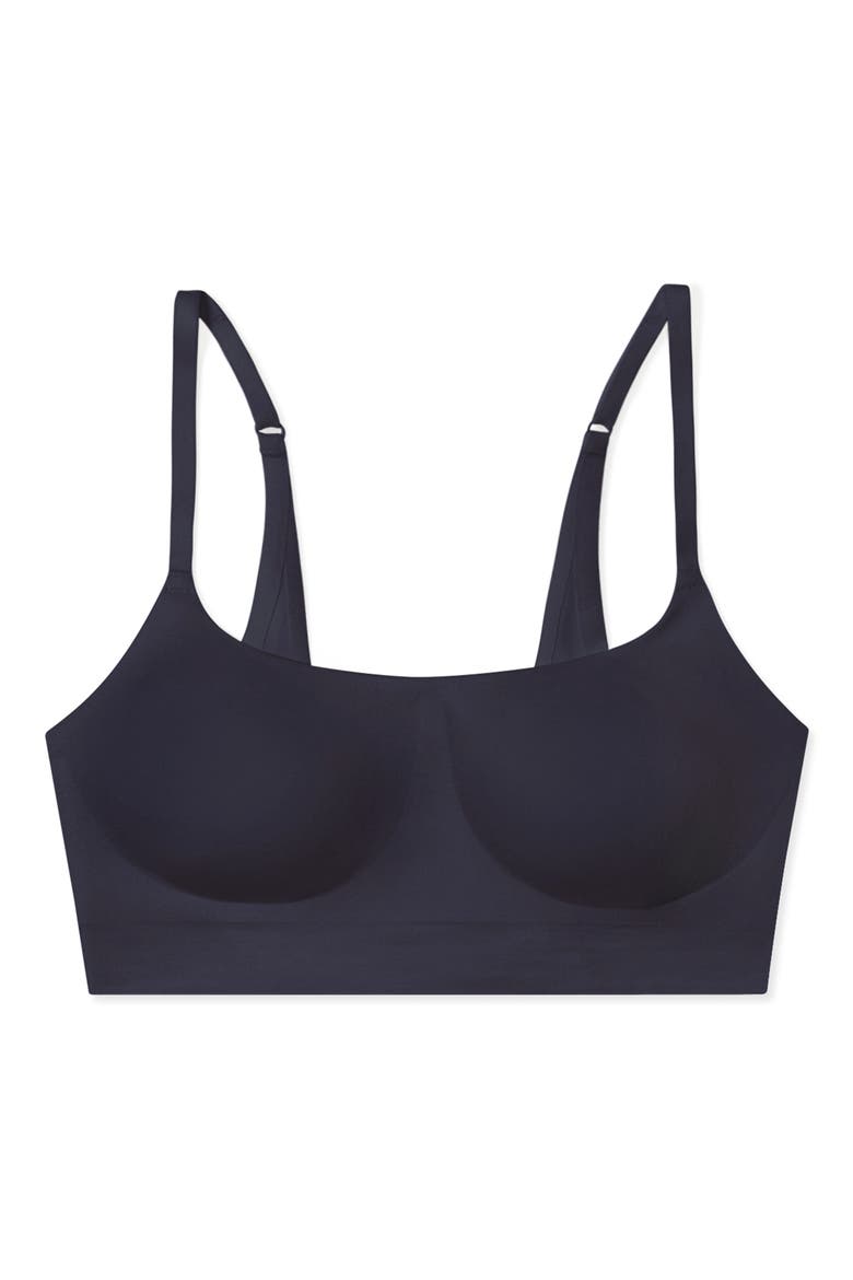 Soft Form Square Neck Wireless Bra, Alternate, color, NIGHTFAL