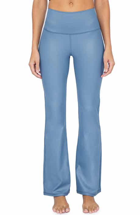 90 DEGREE BY REFLEX Faux Leather Yoga Pants