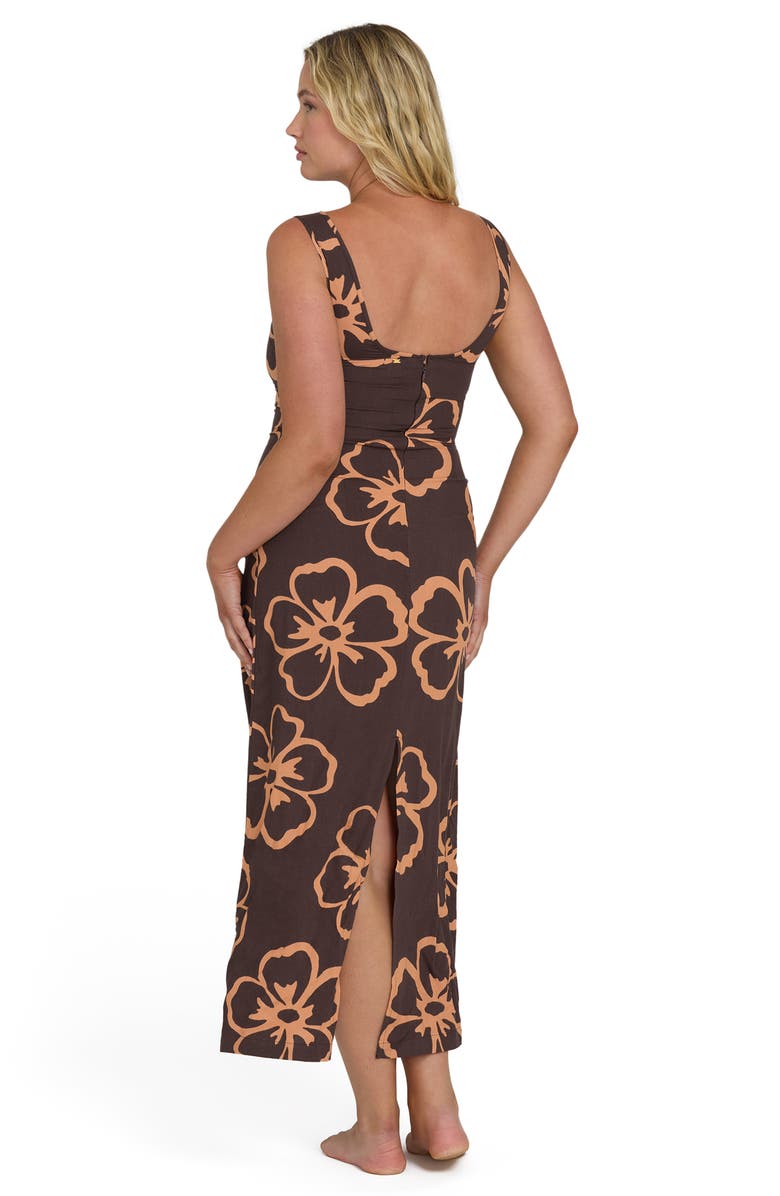 Billabong Sunkissed Maxi Dress, Alternate, color, Teak