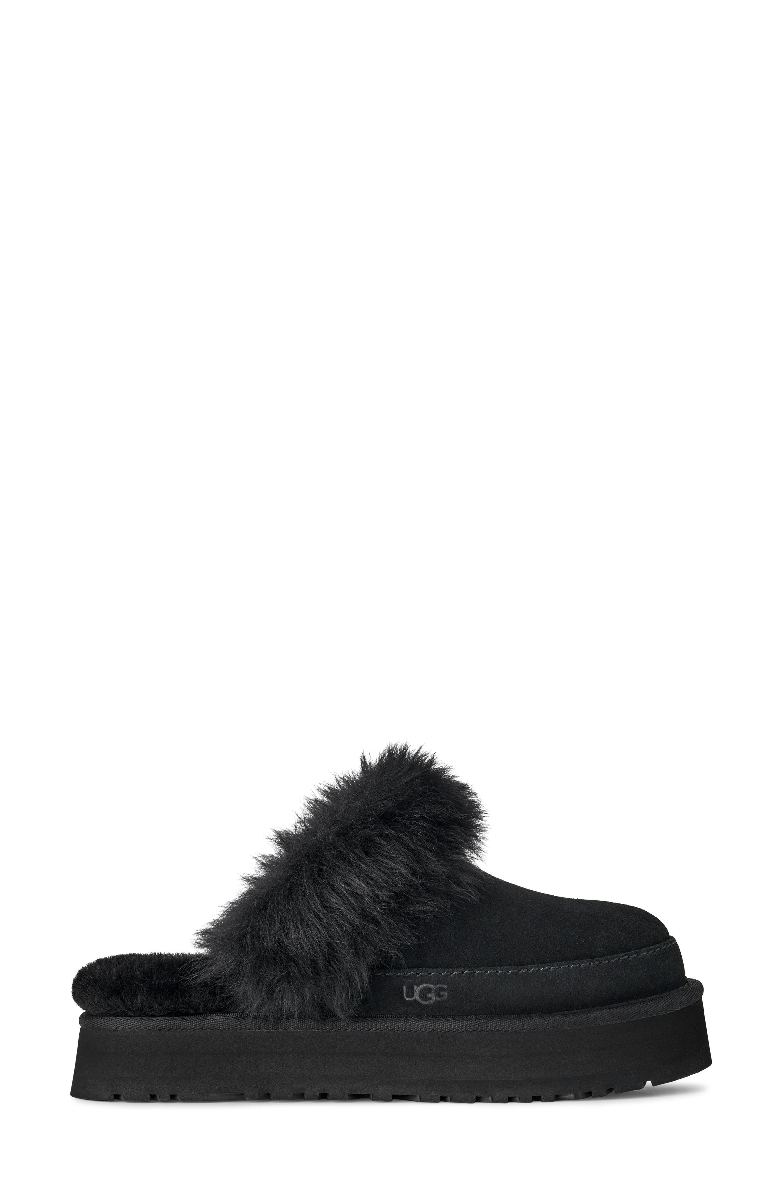 UGG<sup>®</sup> Disquette Chalet Slipper, Alternate, color, Black