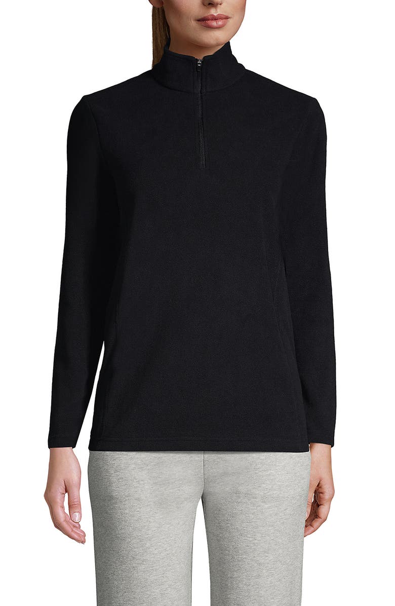 Lands' End Anyweather Fleece Quarter Zip Pullover, Main, color, 