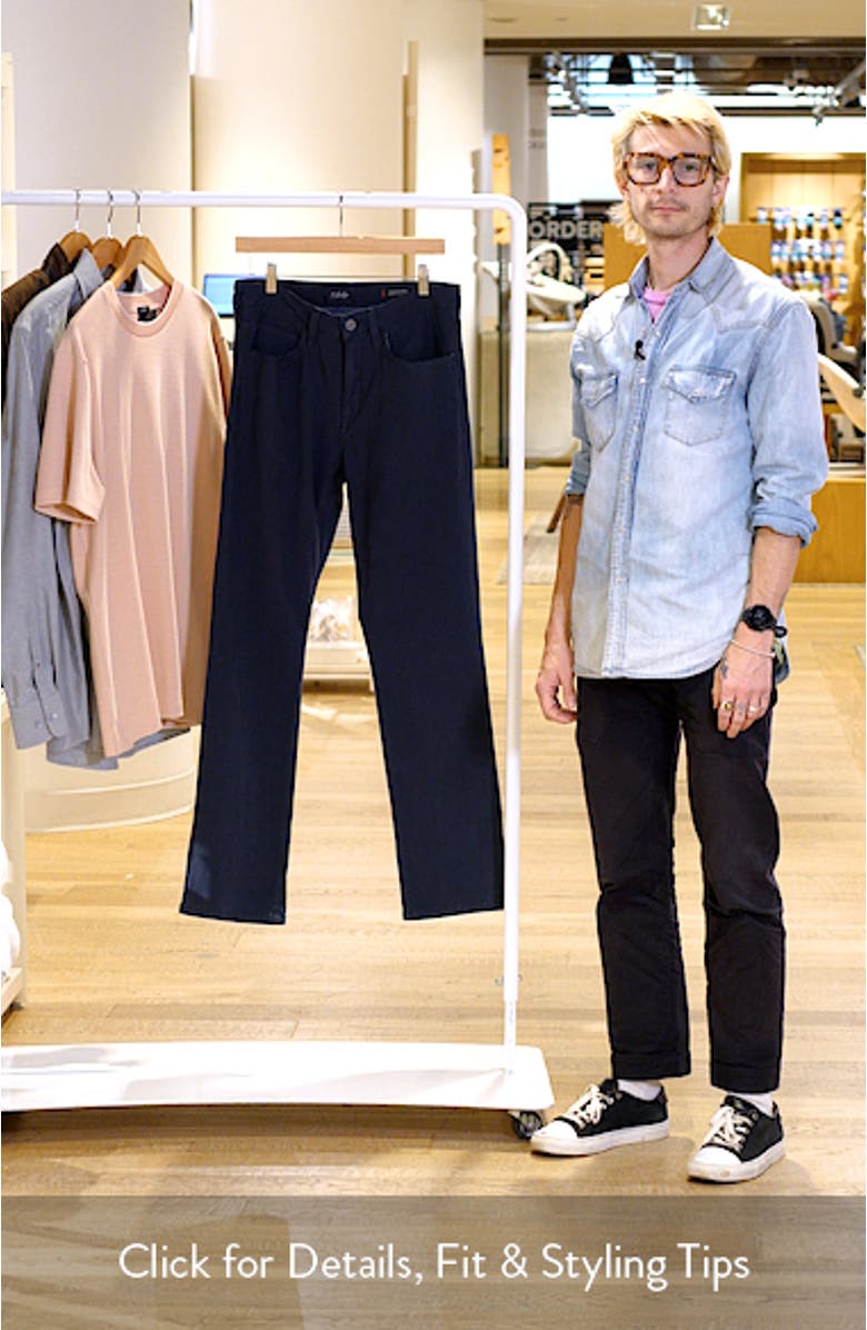 Charisma Relaxed Straight Leg Twill Pants, sales video thumbnail