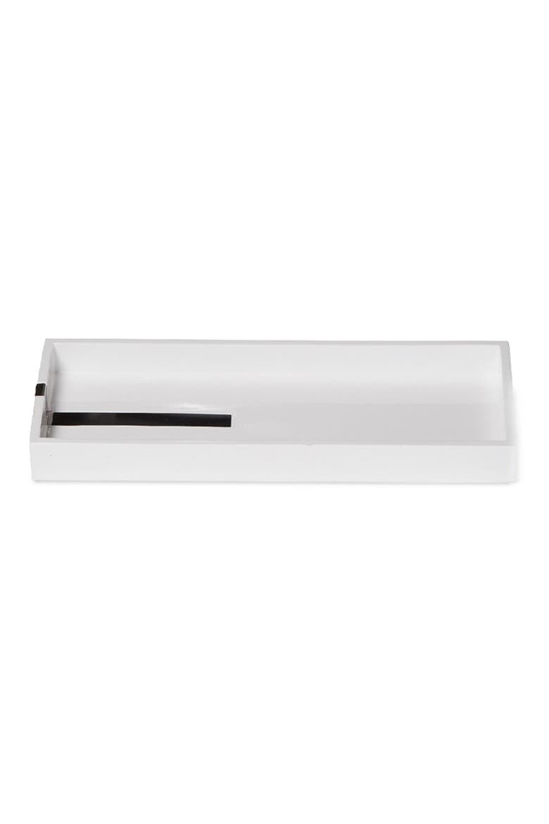 Houston Street Amenity Tray, Main, color, WHITE