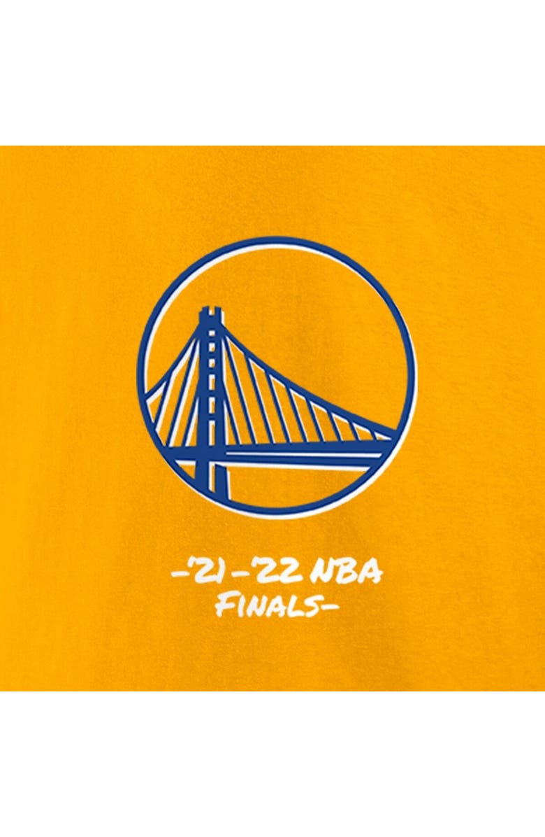 FANATICS Men's Fanatics Branded Jordan Poole Gold Golden State Warriors 2022 NBA Finals Champions Name & Number T-Shirt, Alternate, color, 