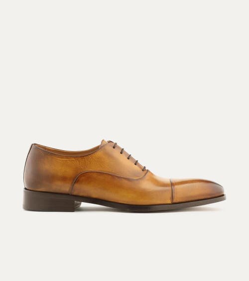 Ace Marks Griffin Cap Toe Oxford In Brown