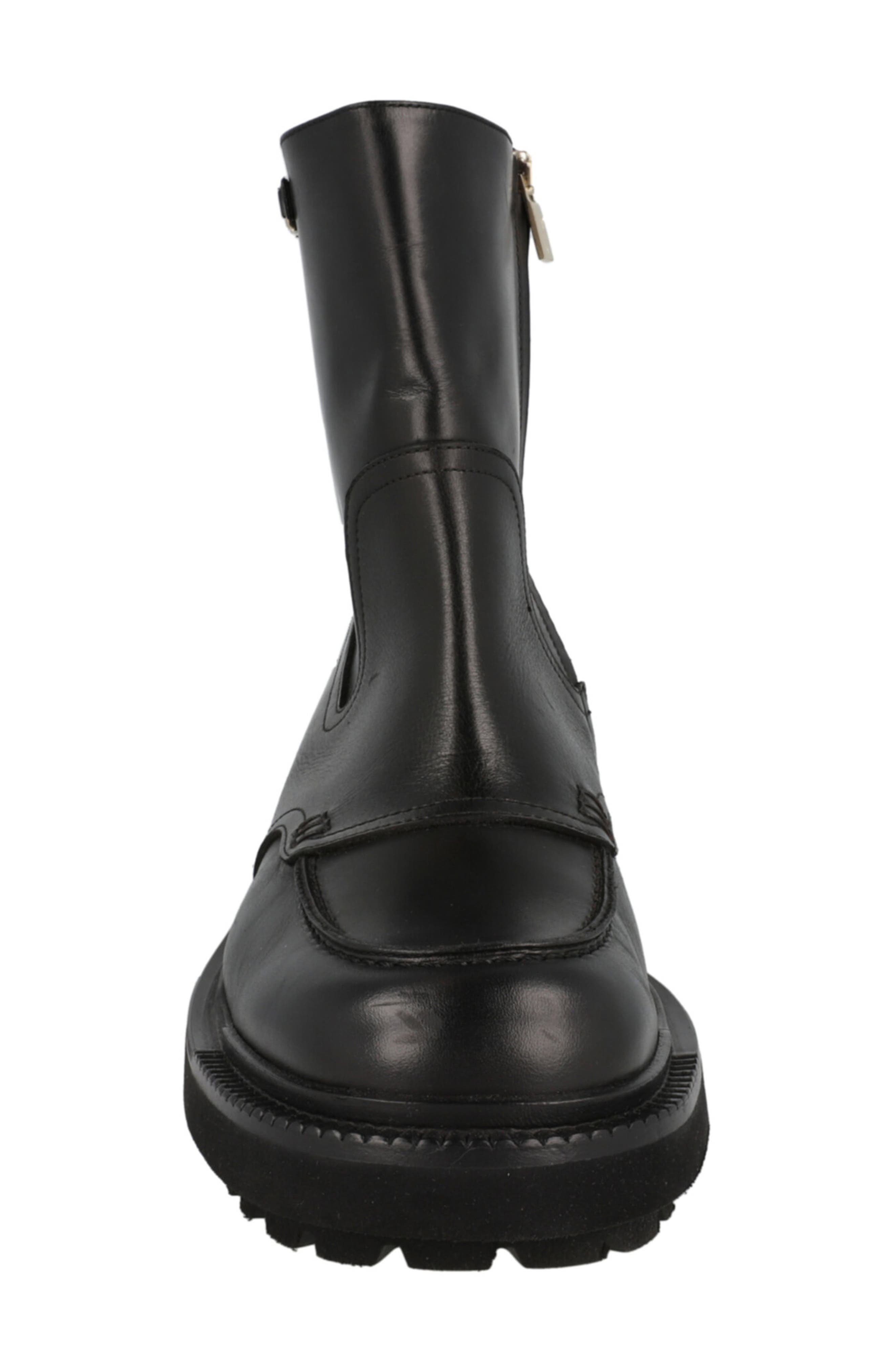 FERRAGAMO Oreste Leather Bootie, Alternate, color, 