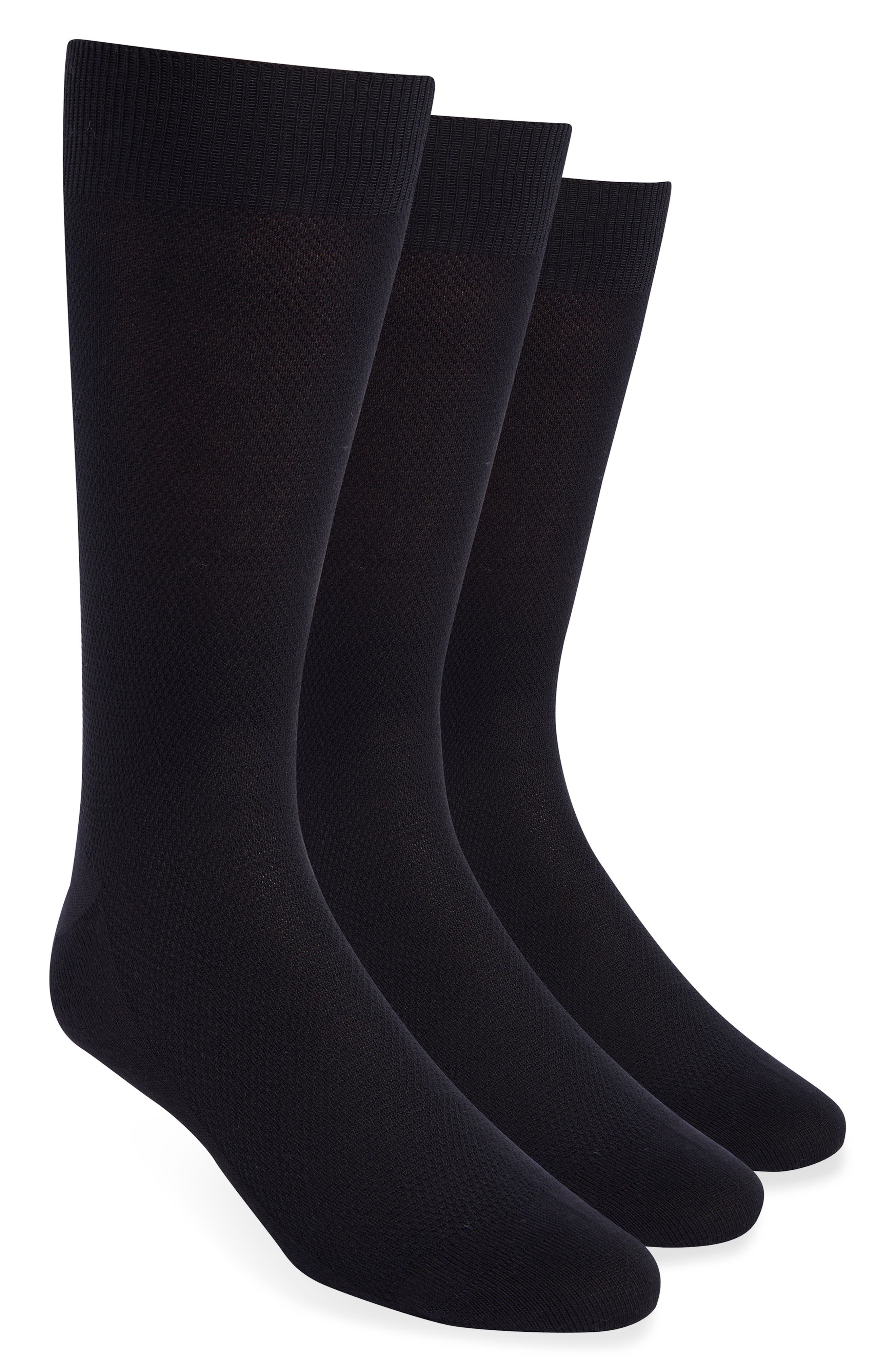 Lorenzo Uomo 3-Pack Dress Socks