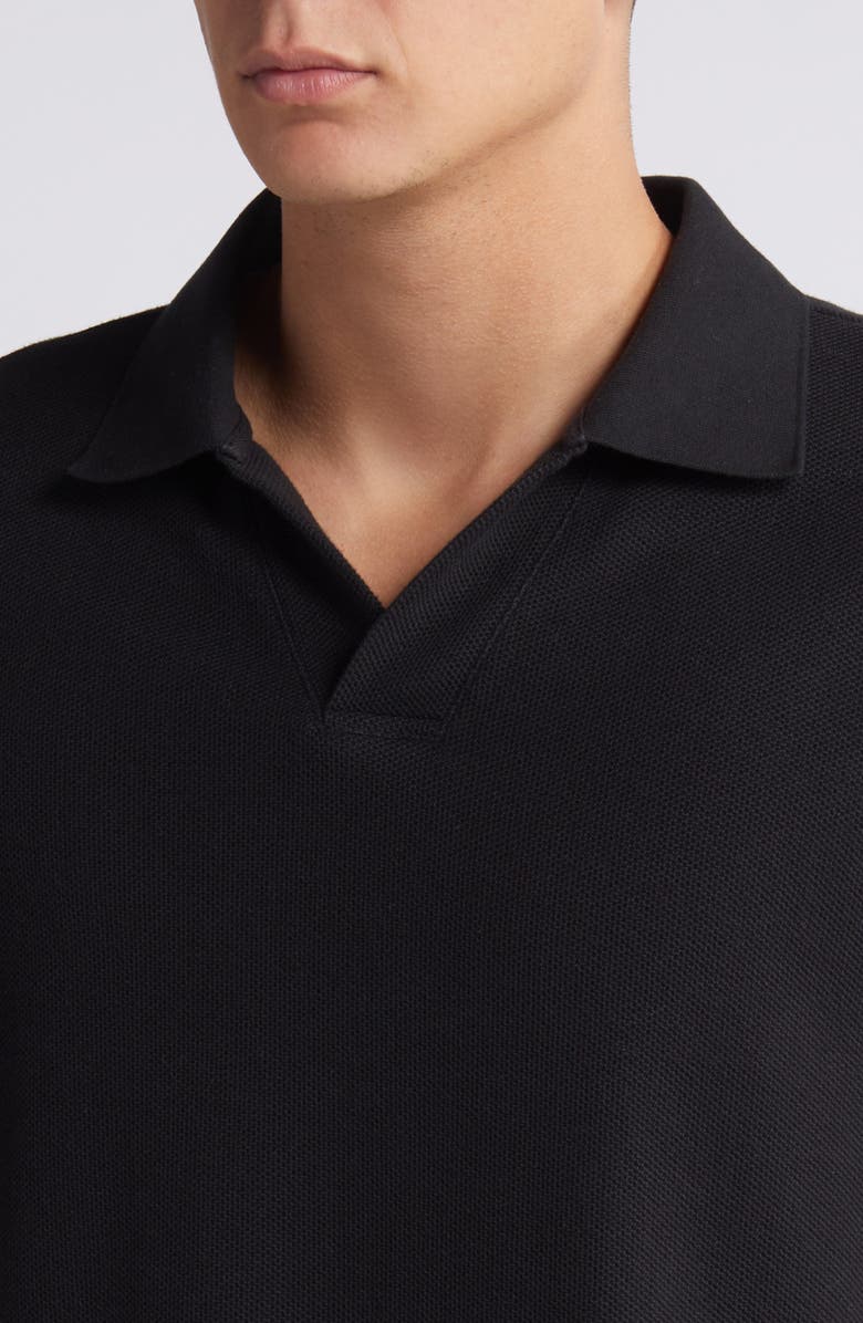 FRAME Jacquard Polo, Alternate, color, Black