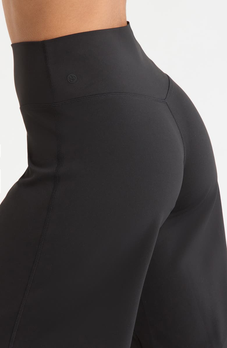 Zella Zen Long Shorts, Alternate, color, Black