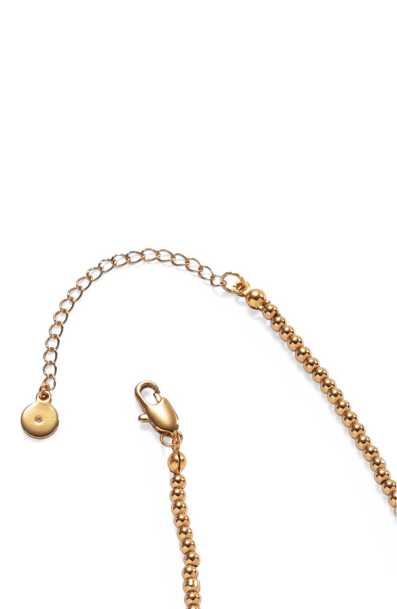 Alex and Ani Summer Fruits Charm Necklace, Alternate, color, Gold