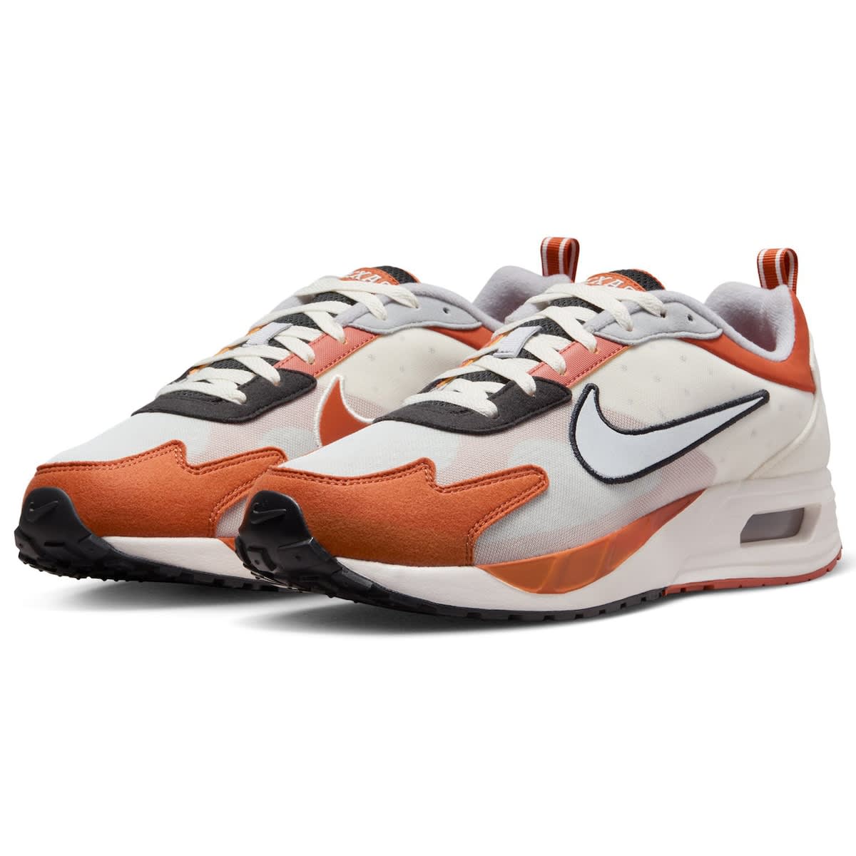Nike Unisex Nike White Texas Longhorns Air Max Solo Shoes, Alternate, color, 