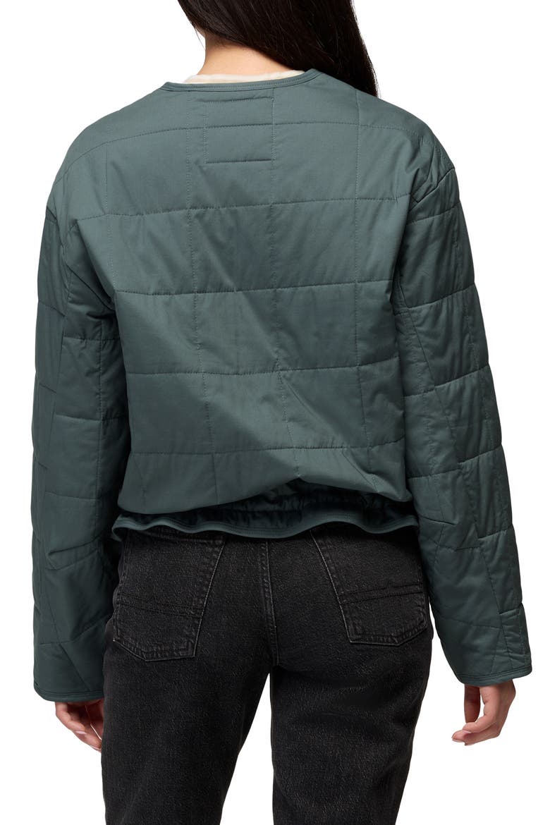 Starcliff Quilted Organic Cotton Jacket, Alternate, color, GREY BLUE