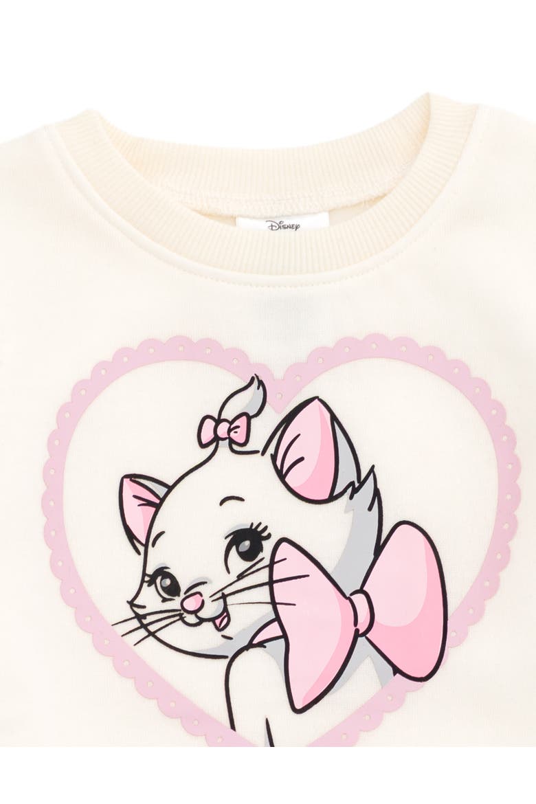 The Aristocats Marie Faux Fur Sweatshirt, Alternate, color, Cream Marie