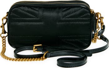 Union Jack Recycled Camera Crossbody Bag