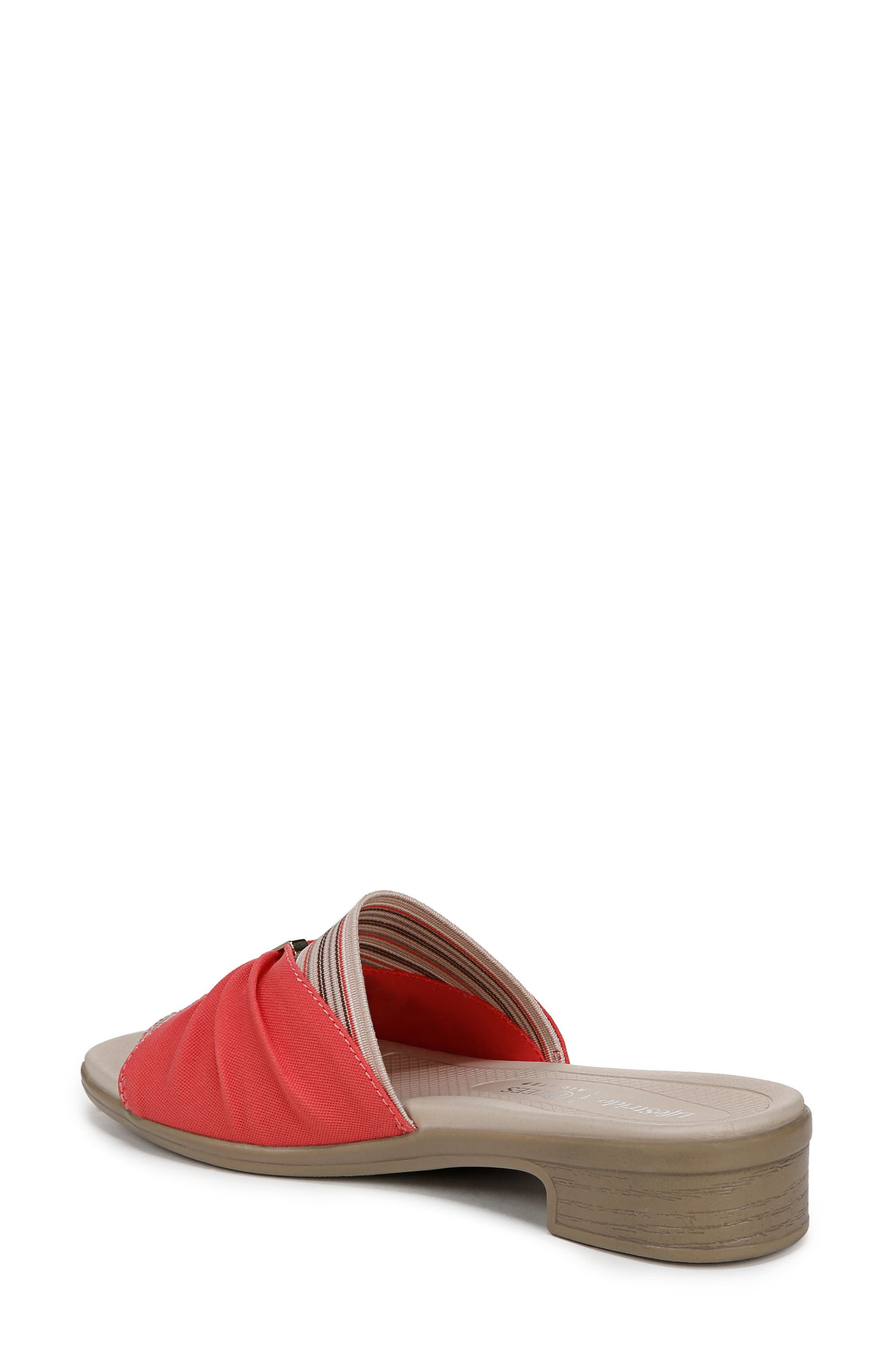 LifeStride Paradise Slide Sandal, Alternate, color, Pink