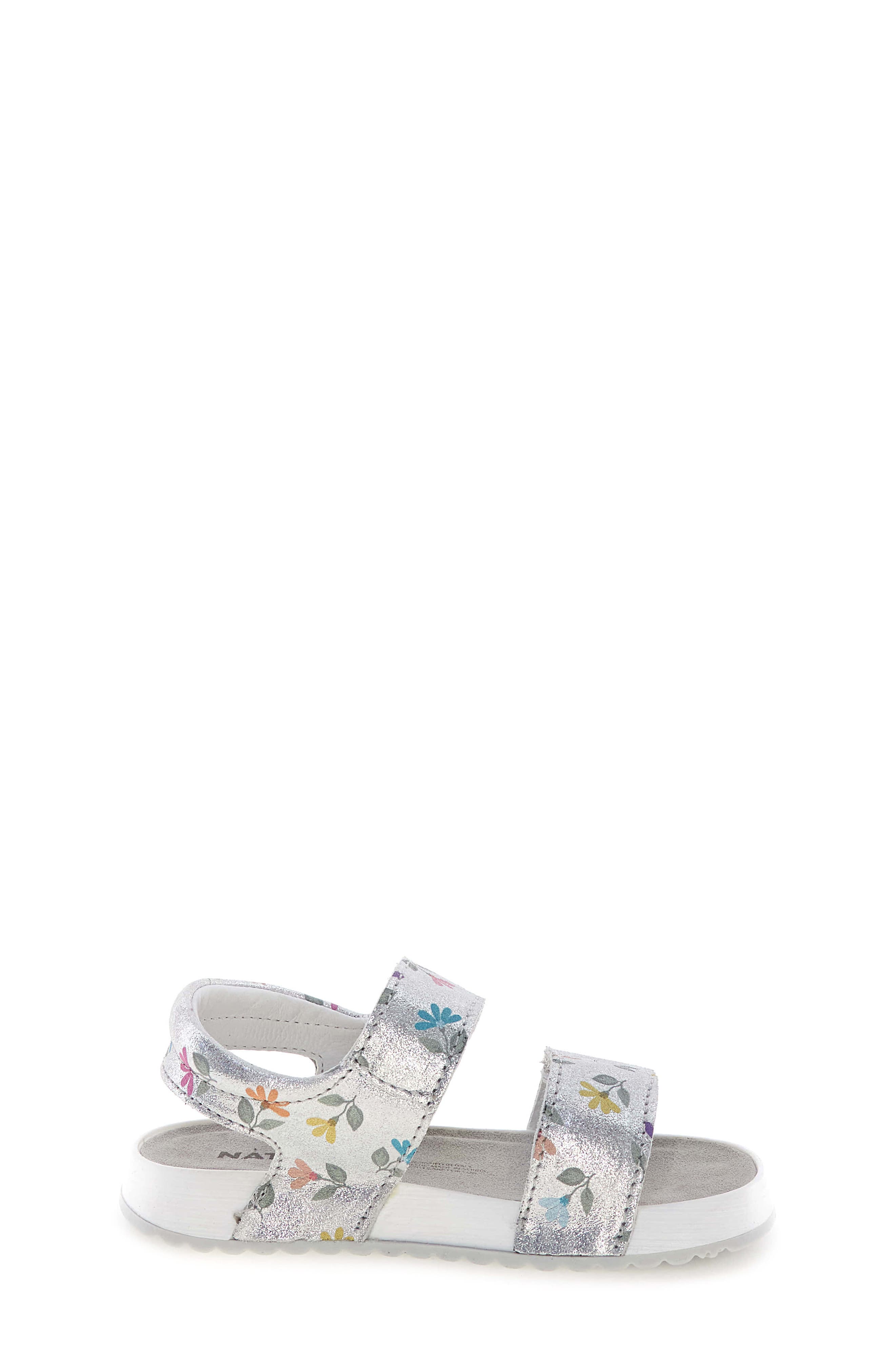 Naturino Kids' Salny Sandal, Main, color, Silver