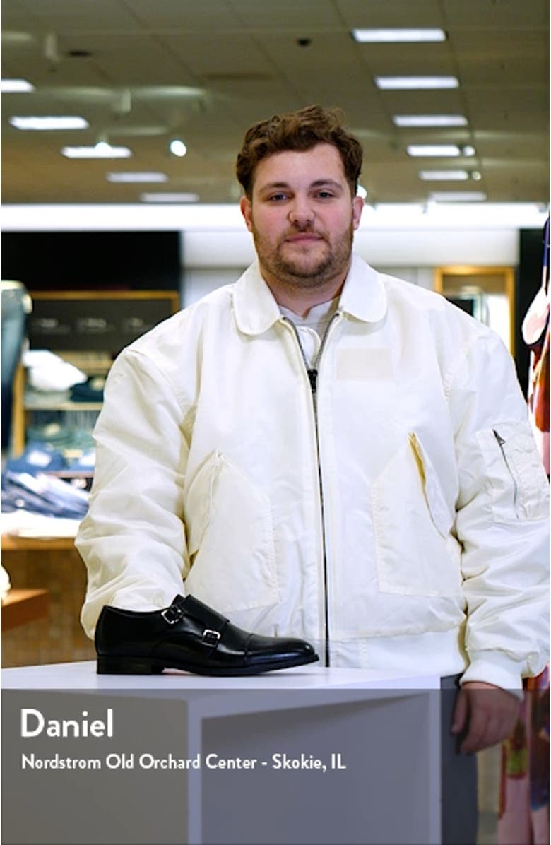 Edison Double Monk Strap Shoe, sales video thumbnail