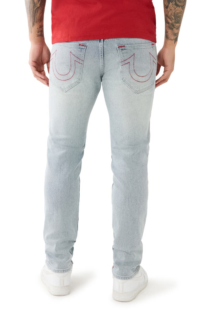 True Religion Brand Jeans Rocco Skinny Jeans, Alternate, color, Light Breezy Wash