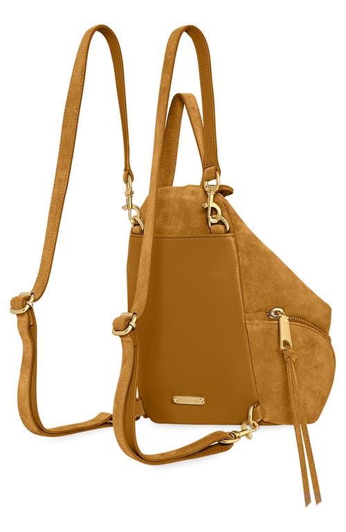 Rebecca Minkoff Mini Julian Fringe Suede Convertible Backpack