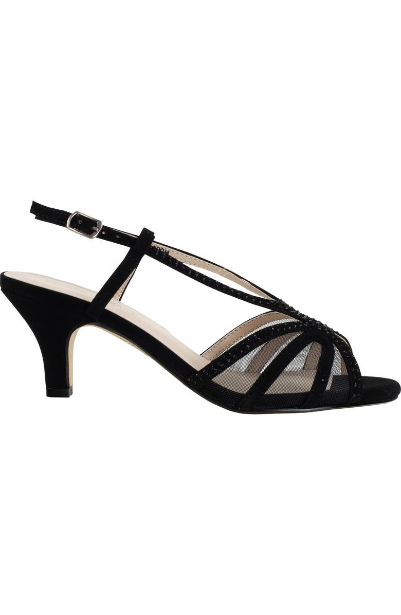 Touch Ups Clara Strappy Sandal, Alternate, color, Black