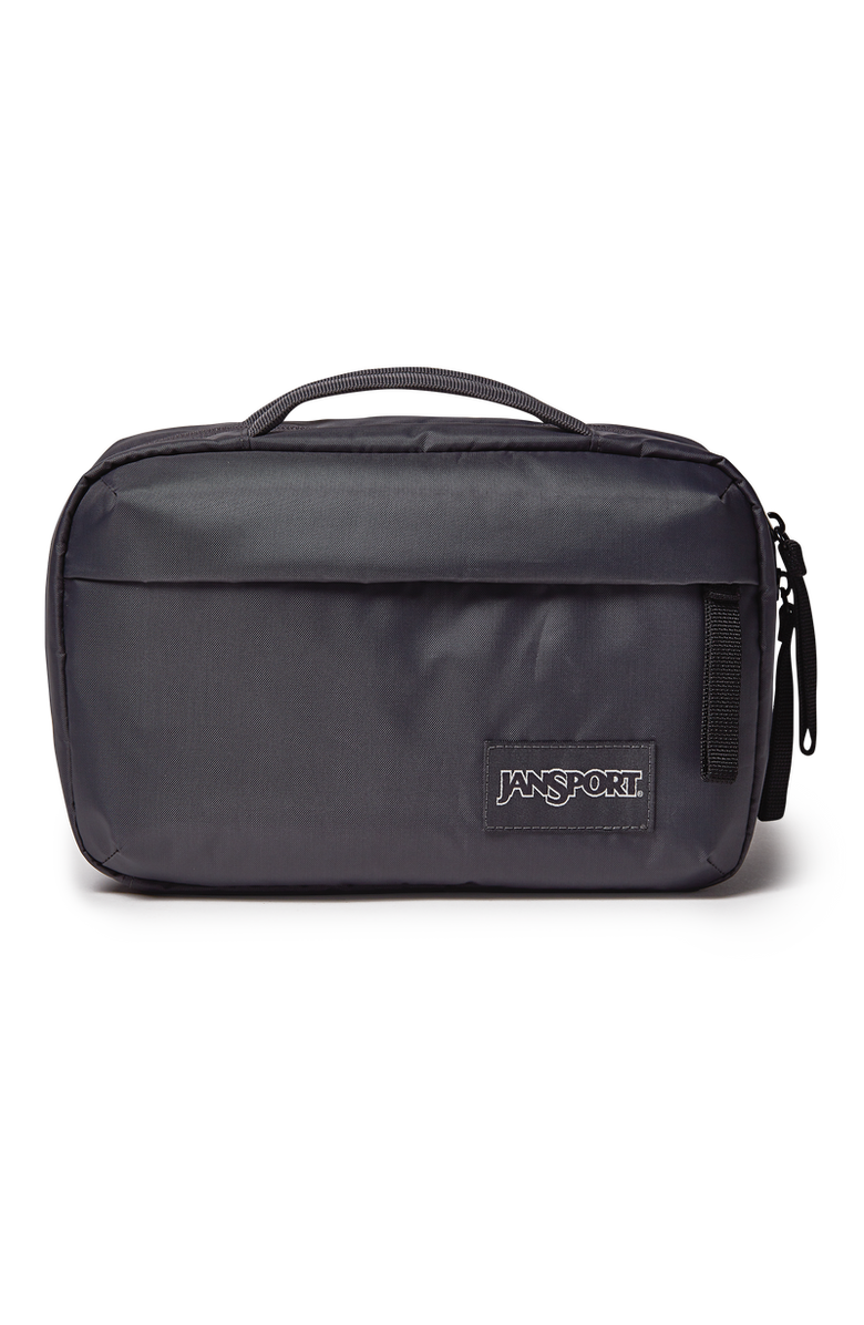 Jansport Good Latitude Toiletry Bag, Main, color, Smokey Grit