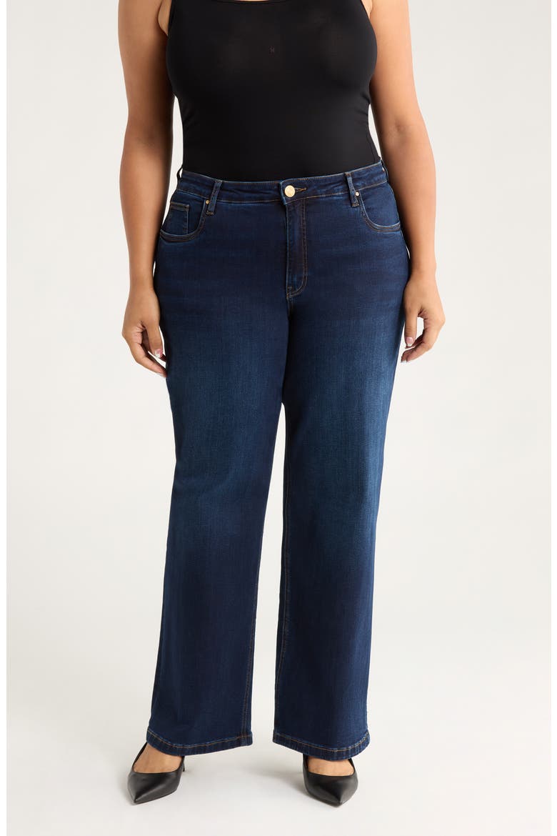 Jean High Waist Wide Leg Jeans, Main, color, ATTRIBUTABLE