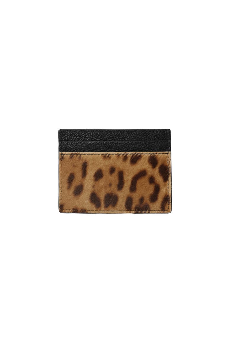 Cotswolds Card Case, Alternate, color, Leopard/black