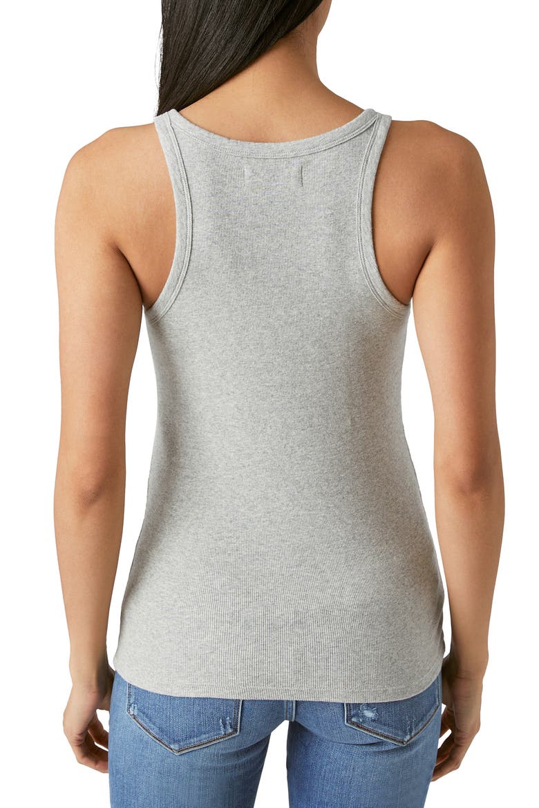 Essential Cotton Rib Tank, Alternate, color, LIGHT HEAT