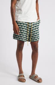 DIET STARTS MONDAY Beach Wavy Cotton Crochet Shorts