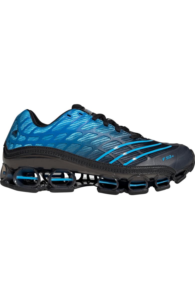 adidas Megaride F50 Running Sneaker, Alternate, color, Black/ Lucid Aquamarine/ Black