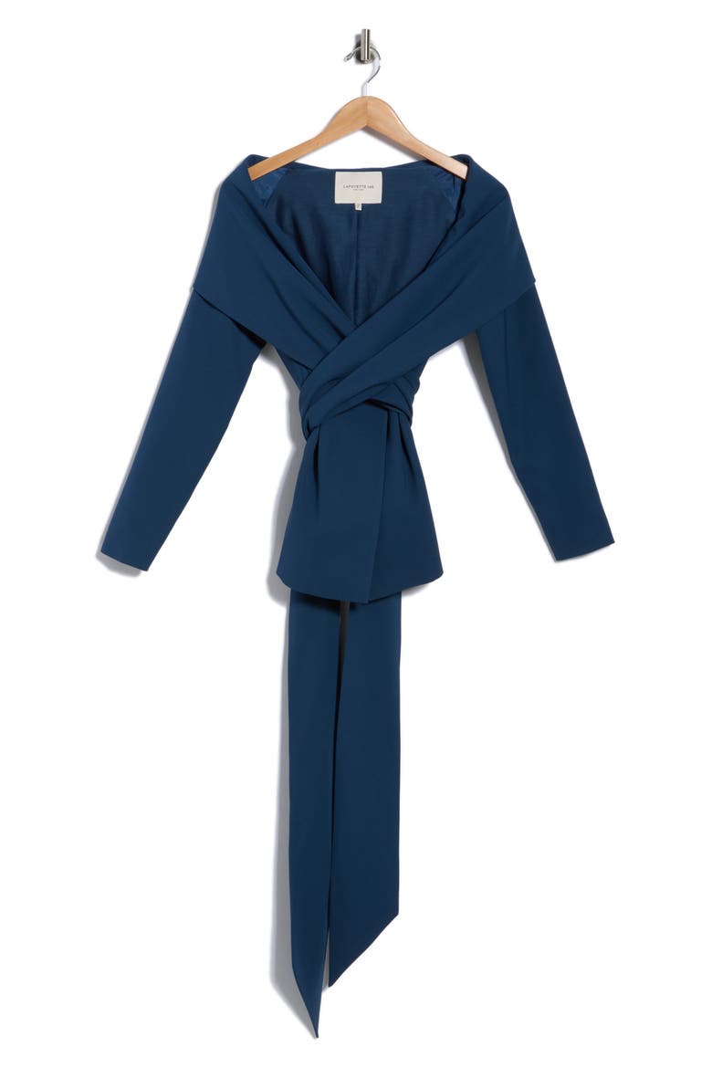 Wrap Jacket, Alternate, color, LIDO BLUE