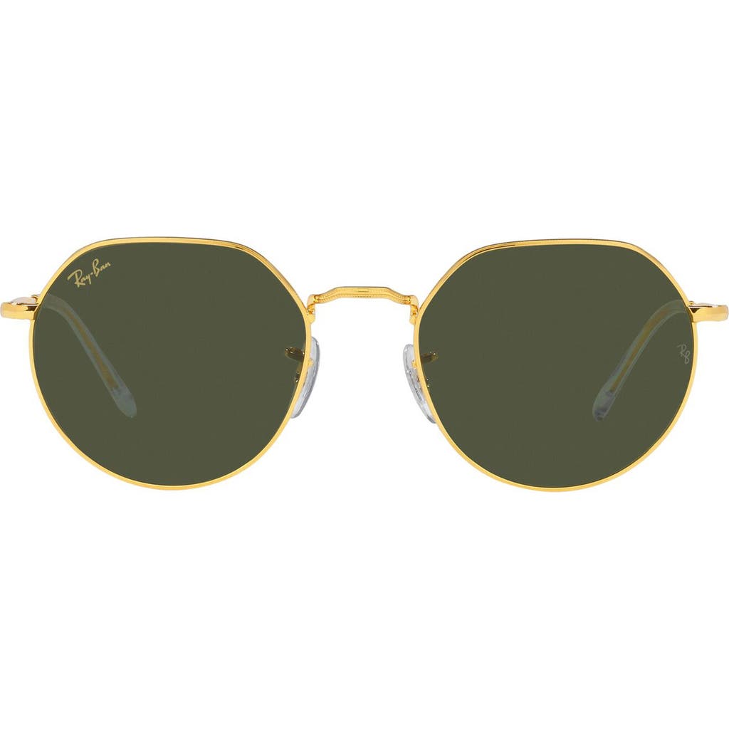Ray Ban Ray-ban Jack 53mm Round Sunglasses In Multi