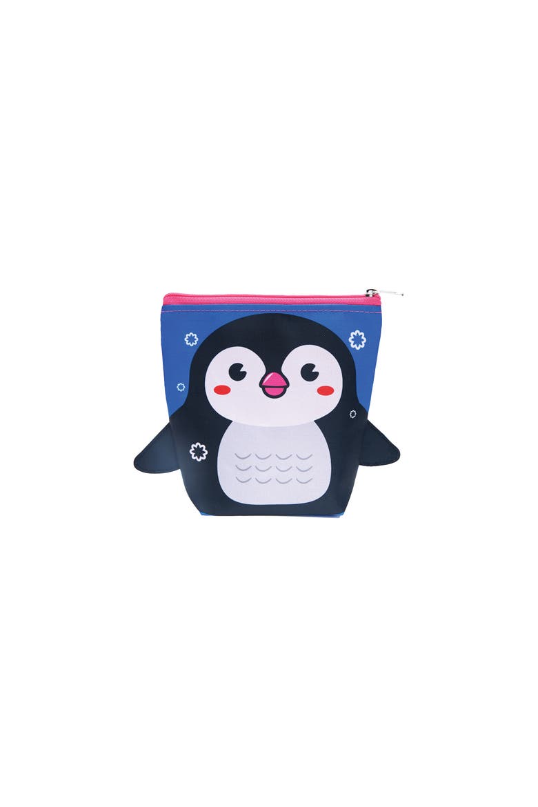 Penguin Snack Bag, Main, color, Black