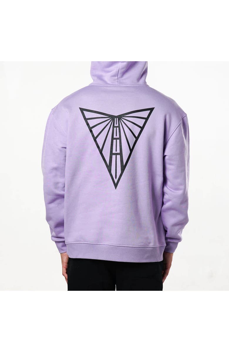 THE WILD COLLECTIVE Women's The Wild Collective Violet Golden State Valkyries Icon Fleece Pullover Hoodie, Alternate, color, Violet