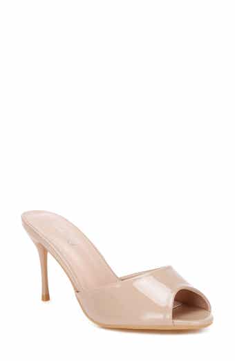 Lilith Peeptoe Slide Sandal